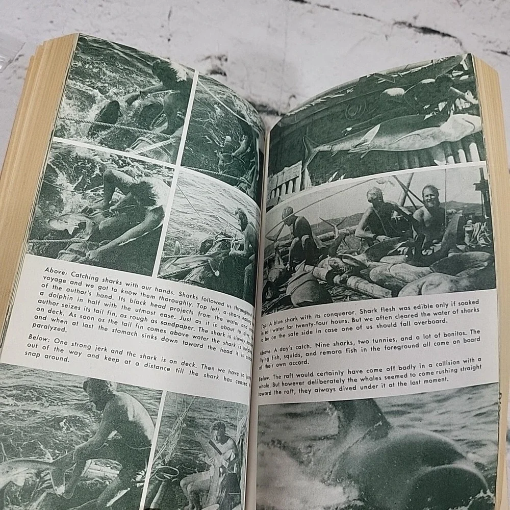 Thor Heyerdahl Kon Tiki 1963 Washington Square Press Paperback